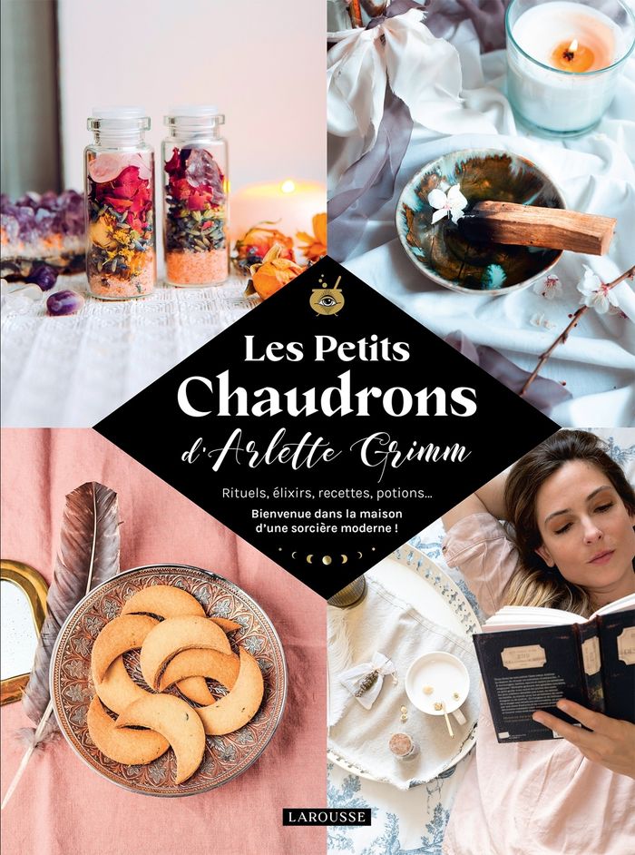Couverture du livre « LES PETITS CHAUDRONS D'ARLETTE GRIMM », librairie Les Contes Infusés à Corte