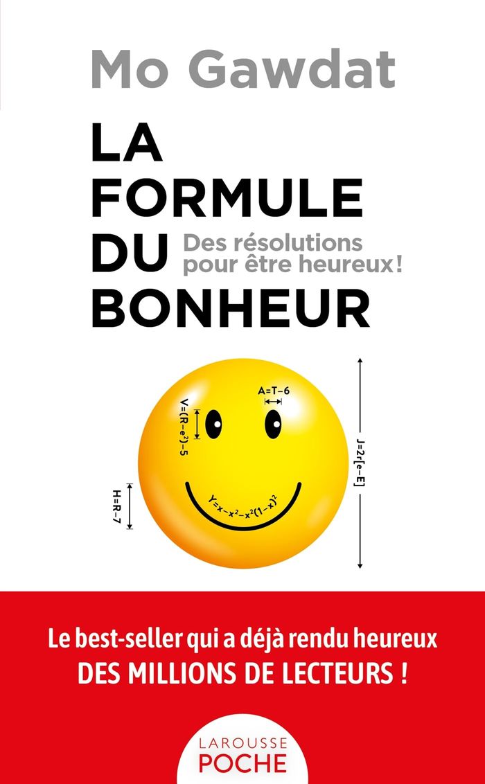 Couverture du livre « La formule du bonheur : des résolutions pour être heureux » de Mo Gawdat, librairie Les Contes Infusés à Corte