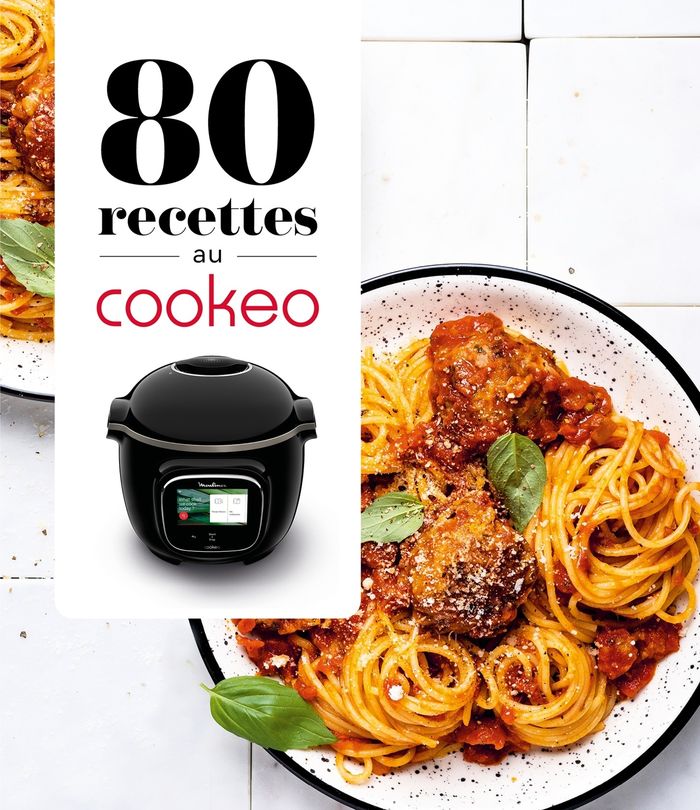 Couverture du livre « 80 recettes au Cookeo » de Collectif, librairie Les Contes Infusés à Corte