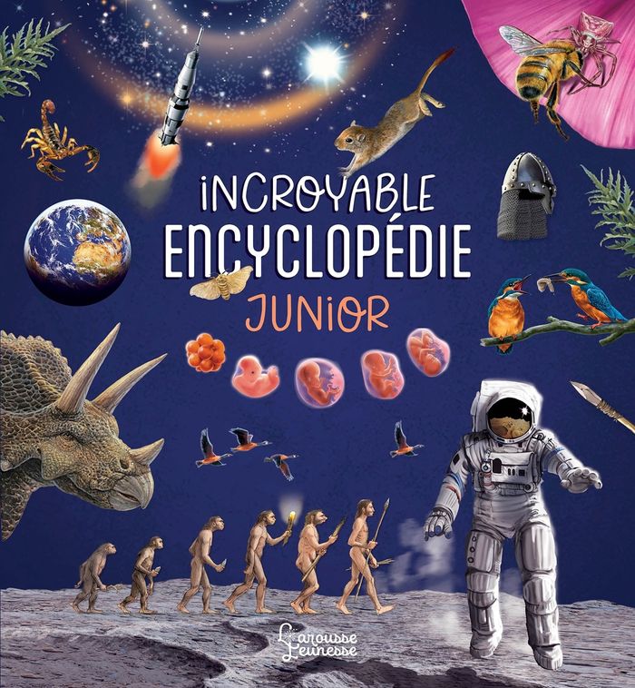 Couverture du livre « Incroyable encyclopédie junior » de Larousse, librairie Les Contes Infusés à Corte