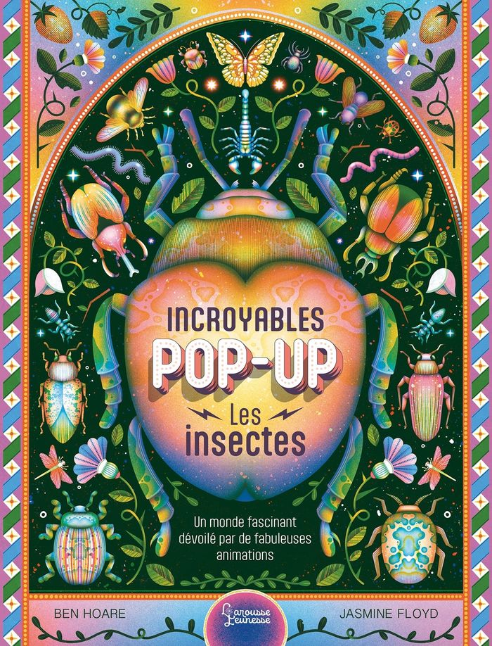 Couverture du livre « Incroyables pop-up, les insectes » de Ben Hoare, librairie Les Contes Infusés à Corte