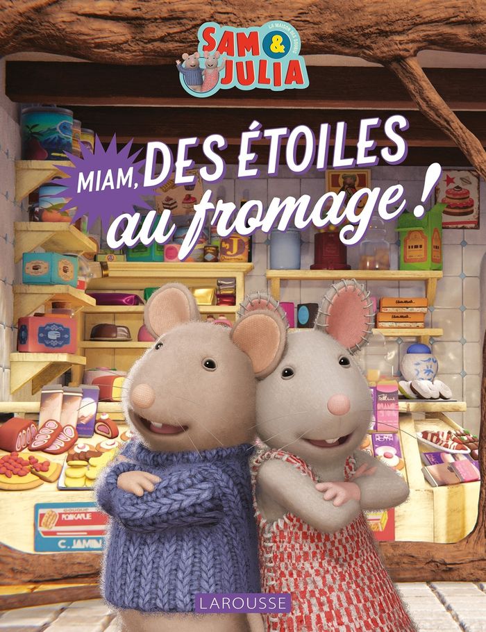 Couverture du livre « Miam, des étoiles au fromage ! » de Collectif, librairie Les Contes Infusés à Corte