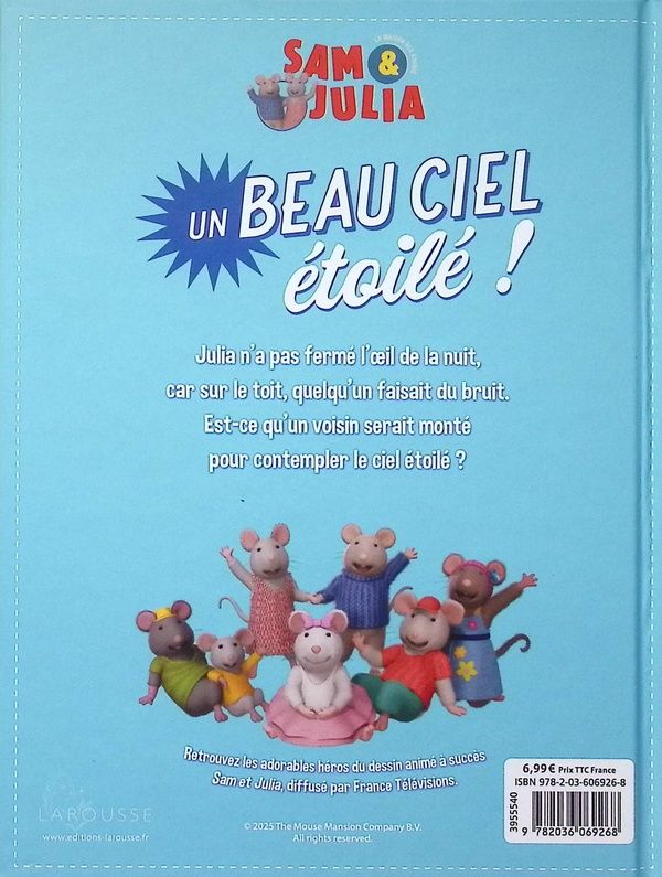 Quatrième de couverture de « Un beau ciel étoilé ! »