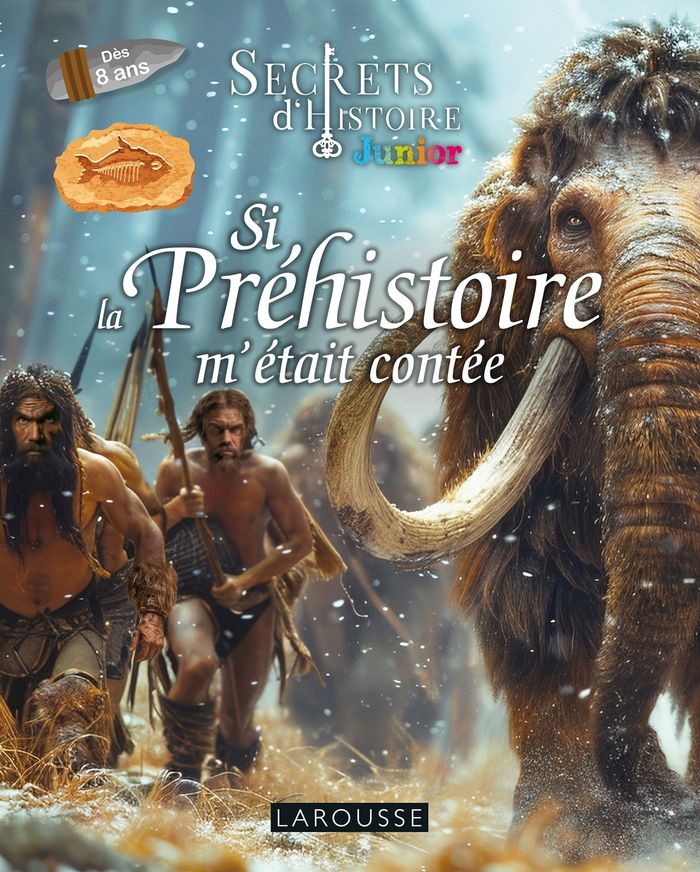 Couverture du livre « Si la Préhistoire m'était contée », librairie Les Contes Infusés à Corte