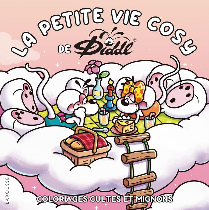 Couverture du livre « COSY COLORIAGE - LA PETITE VIE COSY DE DIDDL » de Xxx, librairie Les Contes Infusés à Corte