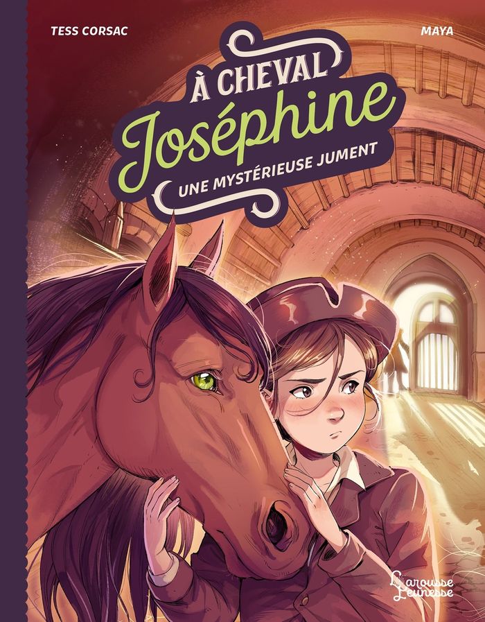 Couverture du livre « Une mystérieuse jument » de Tess Corsac, librairie Les Contes Infusés à Corte