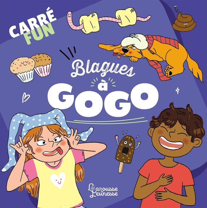 Couverture du livre « Blagues à gogo » de Aurore Meyer, librairie Les Contes Infusés à Corte