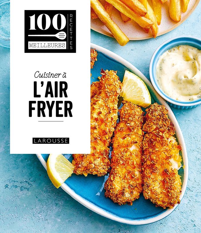 Couverture du livre « Cuisiner à l'air fryer » de Collectif, librairie Les Contes Infusés à Corte
