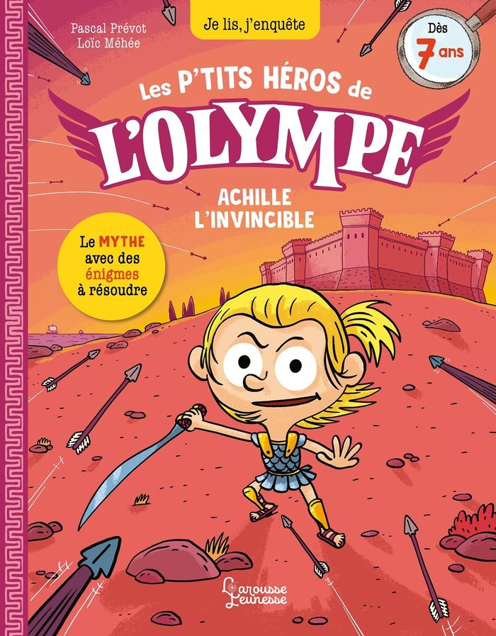 Couverture du livre « Archille l'invincible » de Pascal Prévot, librairie Les Contes Infusés à Corte