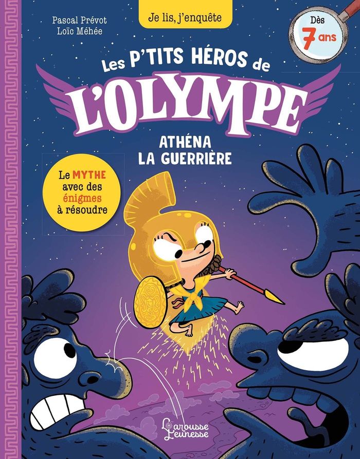 Couverture du livre « Athéna la guerrière » de Pascal Prévot, librairie Les Contes Infusés à Corte