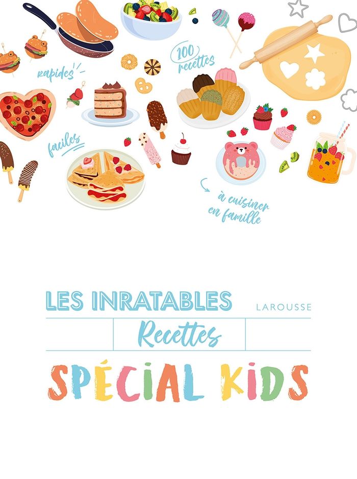Couverture du livre « Recettes spécial kids » de Collectif, librairie Les Contes Infusés à Corte
