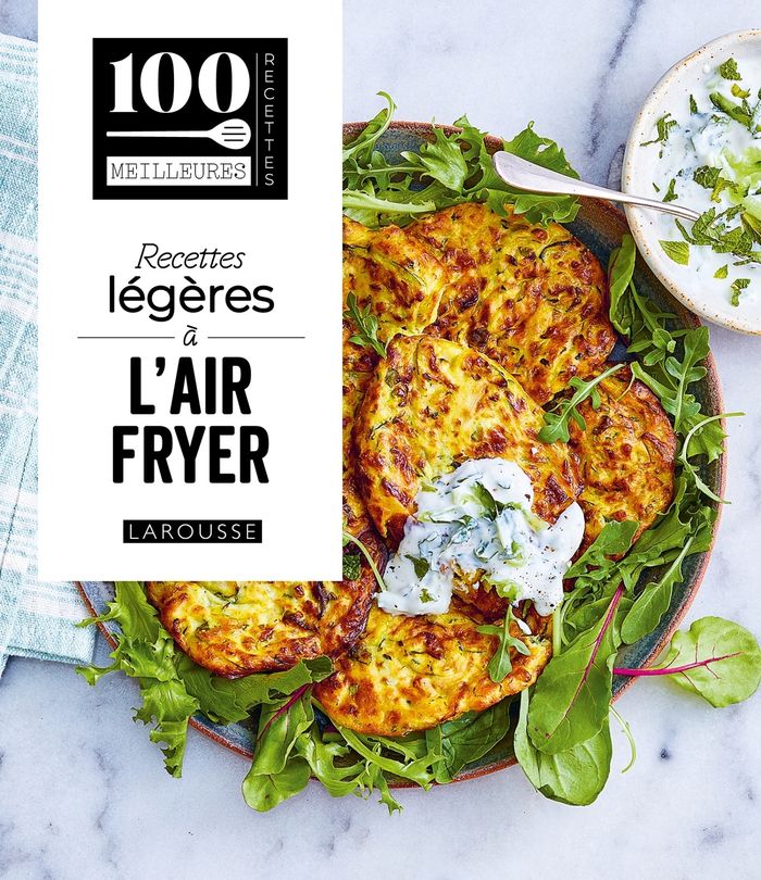 Couverture du livre « Recettes légères à l'Air fryer » de Collectif, librairie Les Contes Infusés à Corte