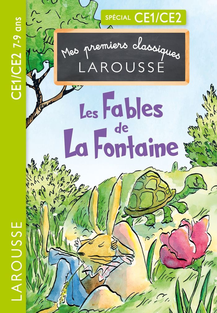 Couverture du livre « Les Fables de La Fontaine » de Jean de La Fontaine, librairie Les Contes Infusés à Corte