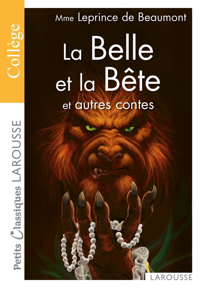 Couverture du livre « La Belle et la Bête et autres contes » de Jeanne-Marie Leprince de Beaumont, librairie Les Contes Infusés à Corte