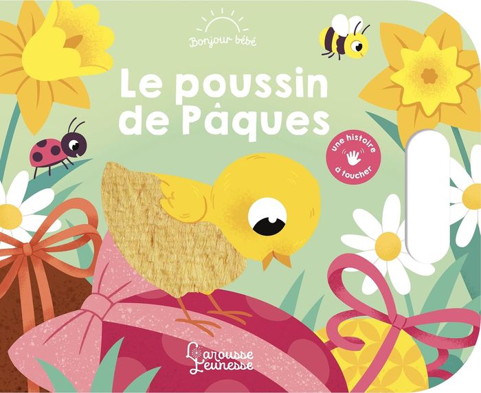 Couverture du livre « Le poussin de Pâques » de Léa Fabre, librairie Les Contes Infusés à Corte