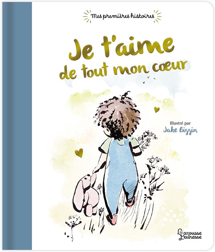Couverture du livre « Je t'aime de tout mon coeur » de Jake Biggin, librairie Les Contes Infusés à Corte