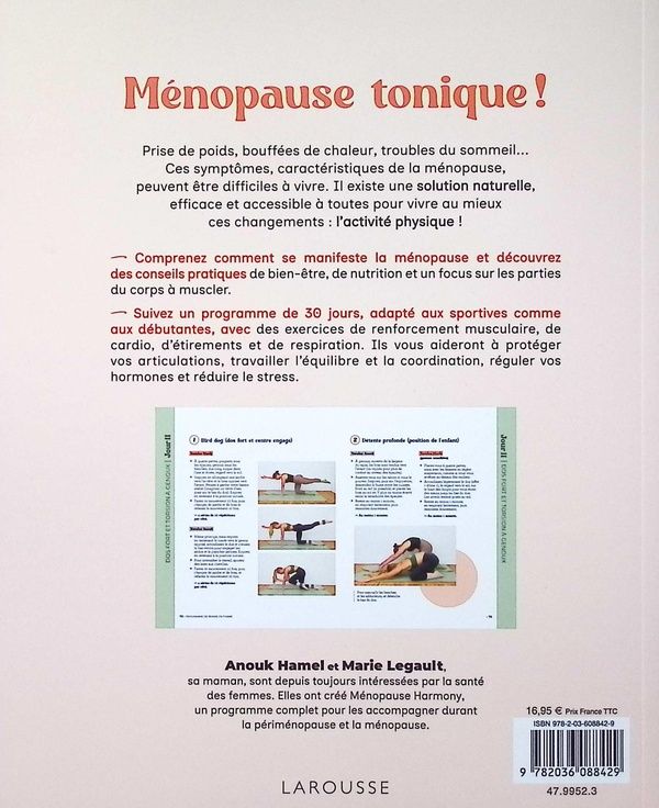Quatrième de couverture de « Ménopause tonique ! »
