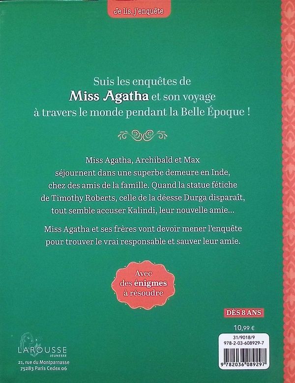 Quatrième de couverture de « Piège en Inde »