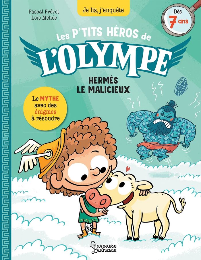 Couverture du livre « Hermès le malicieux » de Pascal Prévot, librairie Les Contes Infusés à Corte