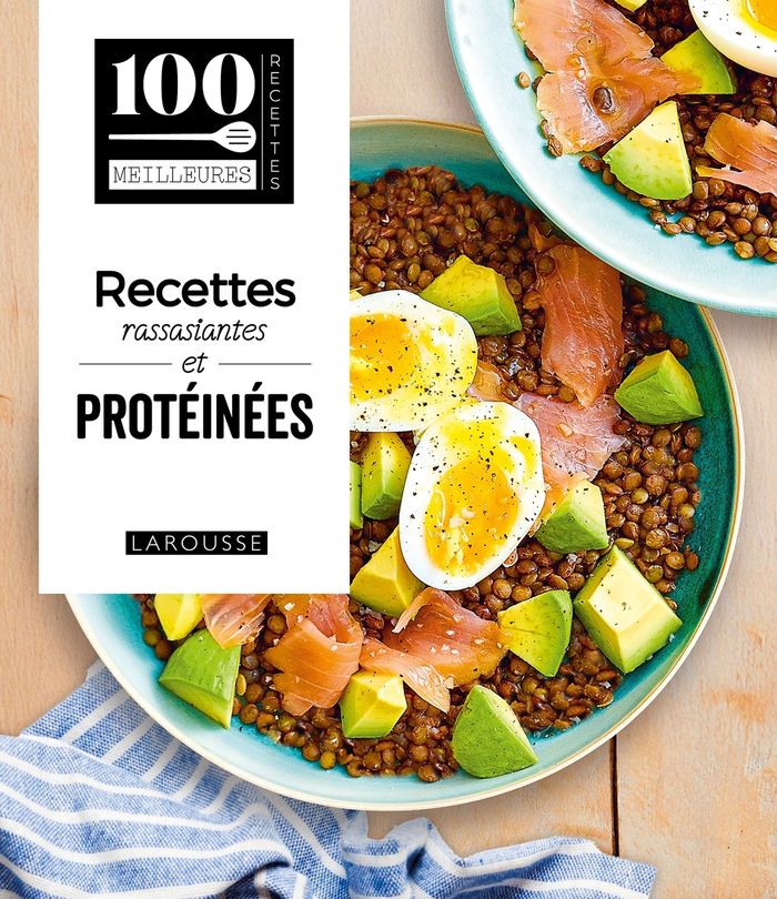 Couverture du livre « Recettes rassasiantes et protéinées », librairie Les Contes Infusés à Corte