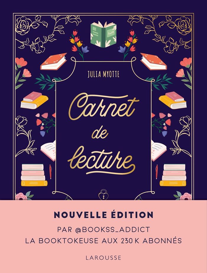 Couverture du livre « CARNET DE LECTURE - NOUVELLE EDITION », librairie Les Contes Infusés à Corte