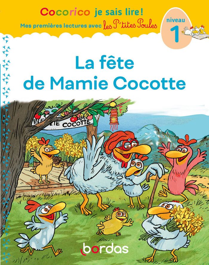 Couverture du livre « La fête de mamie Cocotte », librairie Les Contes Infusés à Corte