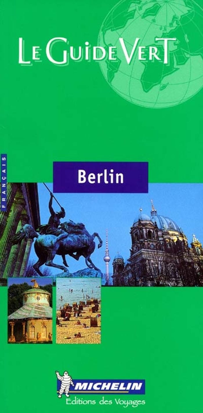 Couverture du livre « GUIDE VERT BERLIN », librairie Les Contes Infusés à Corte