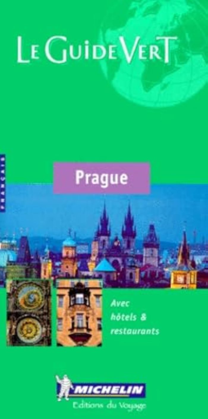 Couverture du livre « GDE VERT PRAGUE » de Xxx, librairie Les Contes Infusés à Corte