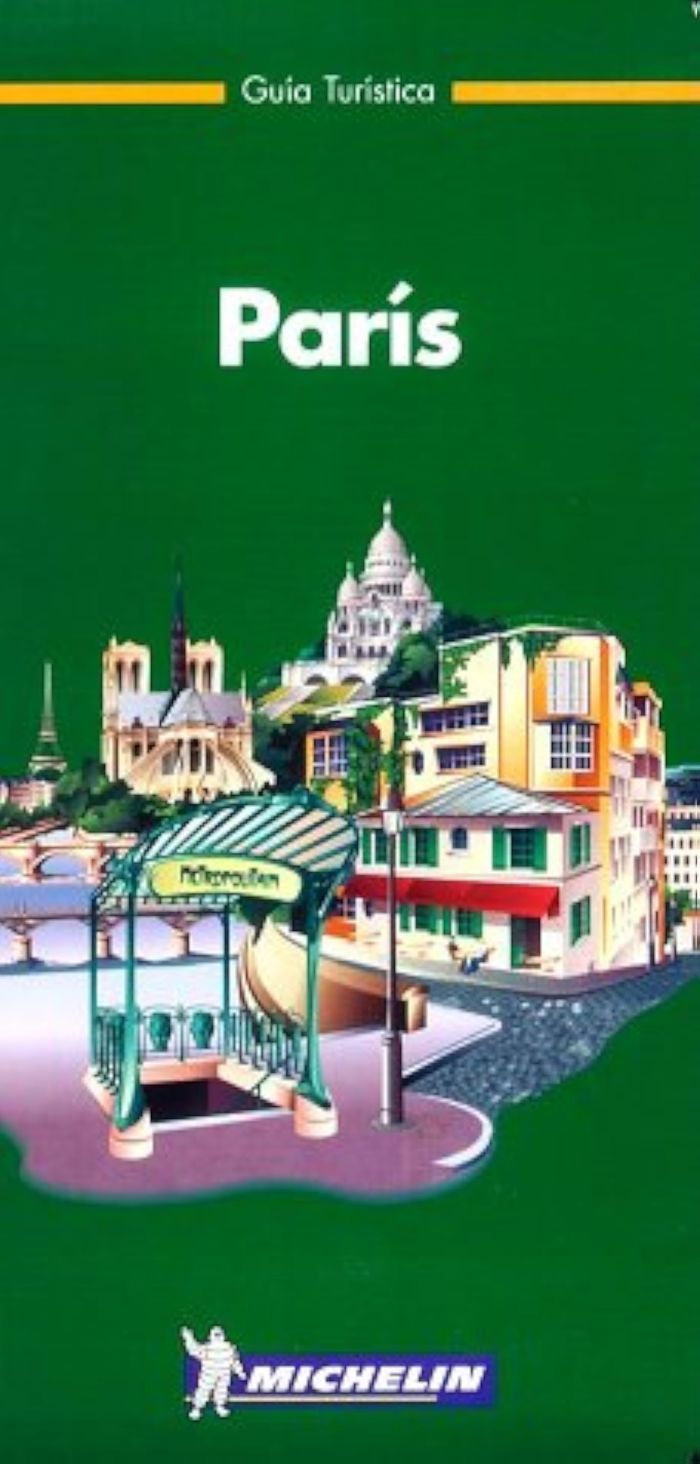 Couverture du livre « 4359: LE GUIDE VERT ; PARIS EN ESPAGNOL » de Michelin, librairie Les Contes Infusés à Corte