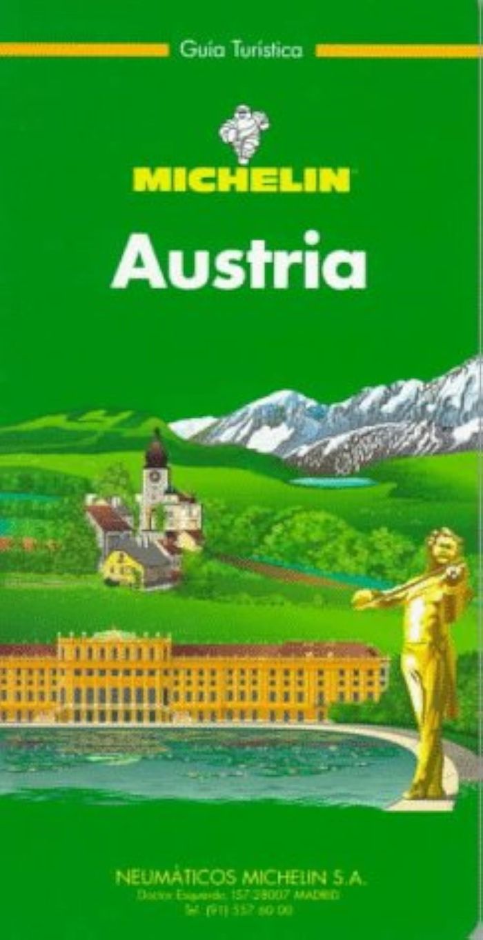 Couverture du livre « 4508: LE GUIDE VERT ; AUSTRIA EN ESPAGNOL », librairie Les Contes Infusés à Corte