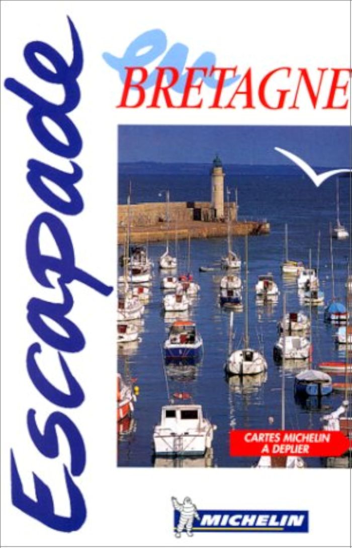 Couverture du livre « 6331: GUIDE ESCAPADE ; BRETAGNE EN ANGLAIS » de Michelin, librairie Les Contes Infusés à Corte