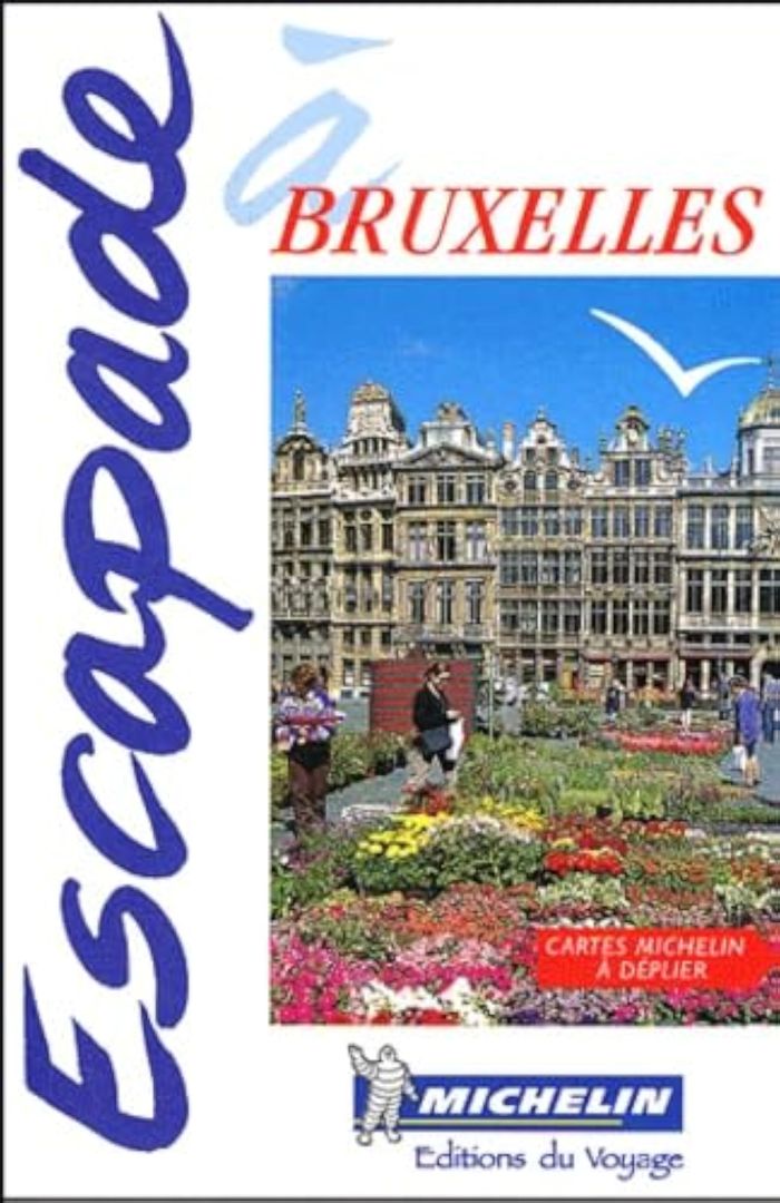 Couverture du livre « 6560: GUIDE ESCAPADE ; BRUXELLES EN FRANCAIS » de Michelin, librairie Les Contes Infusés à Corte