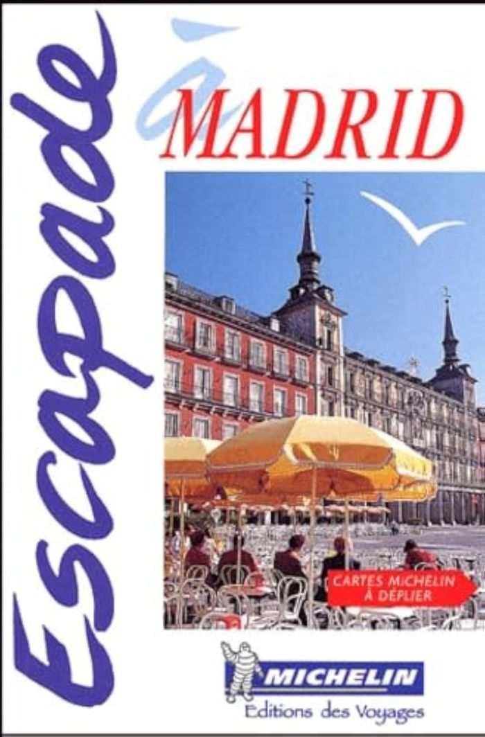 Couverture du livre « 6562: GUIDE ESCAPADE ; MADRID EN FRANCAIS » de Michelin, librairie Les Contes Infusés à Corte