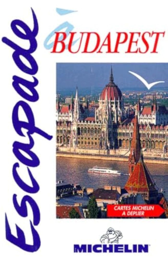 Couverture du livre « 6566: GUIDE ESCAPADE ; BUDAPEST EN FRANCAIS » de Michelin, librairie Les Contes Infusés à Corte