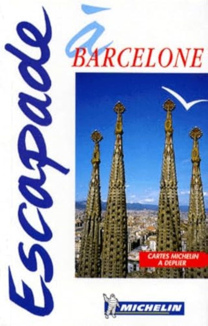 Couverture du livre « 6570: GUIDE ESCAPADE ; BARCELONE EN FRANCAIS » de Michelin, librairie Les Contes Infusés à Corte