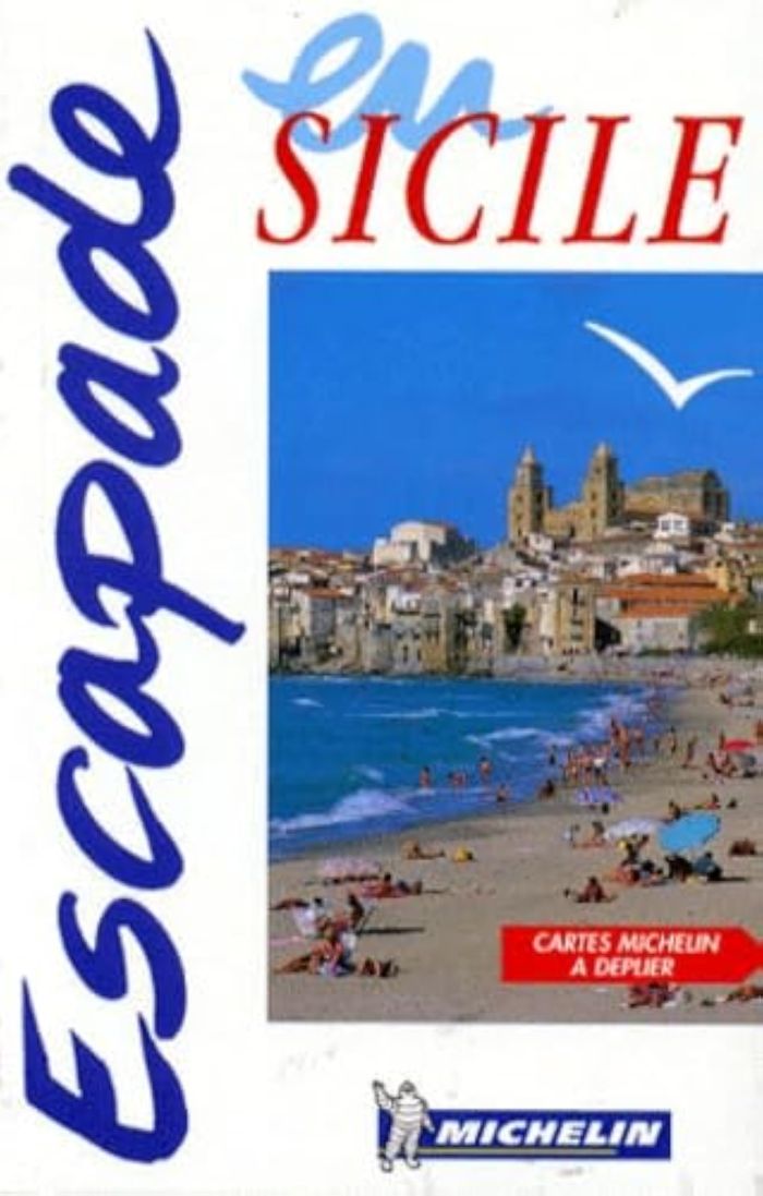 Couverture du livre « 6572: GUIDE ESCAPADE ; SICILE EN FRANCAIS » de Michelin, librairie Les Contes Infusés à Corte