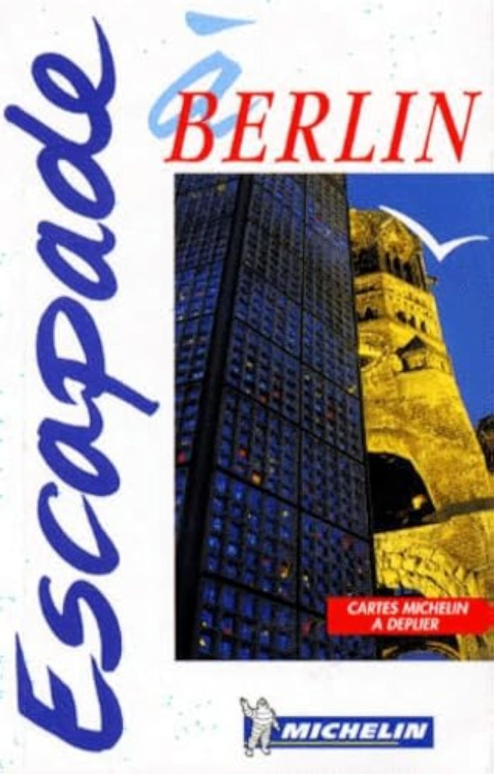 Couverture du livre « 6574: GUIDE ESCAPADE ; BERLIN EN FRANCAIS » de Michelin, librairie Les Contes Infusés à Corte