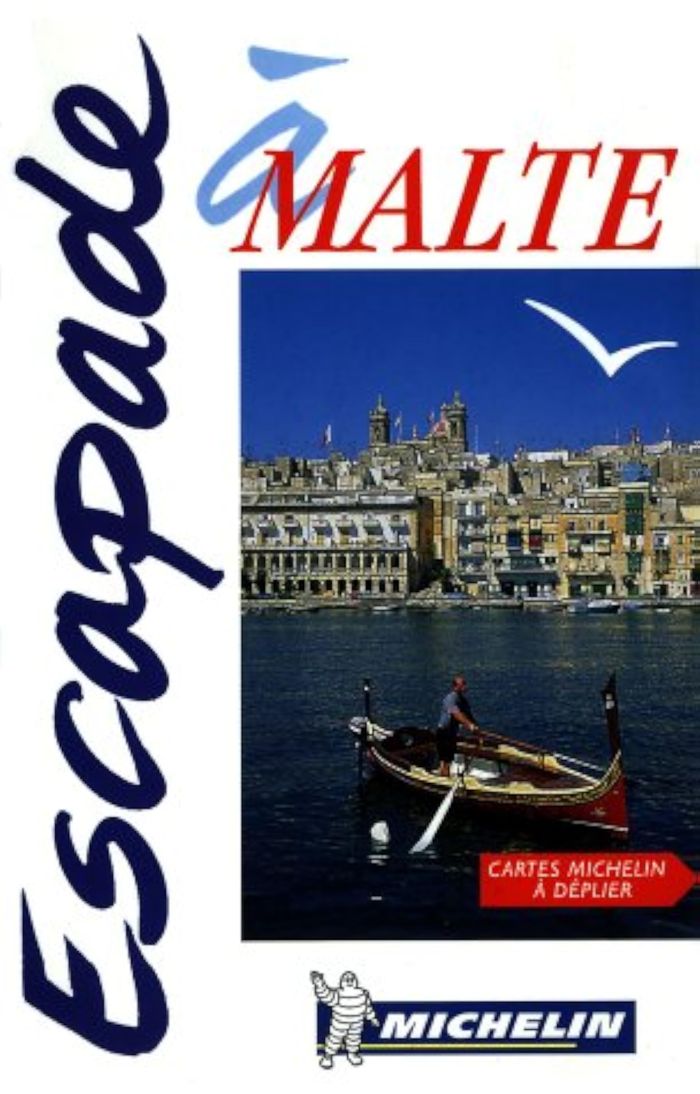 Couverture du livre « 6576: GUIDE ESCAPADE ; MALTE EN FRANCAIS » de Michelin, librairie Les Contes Infusés à Corte