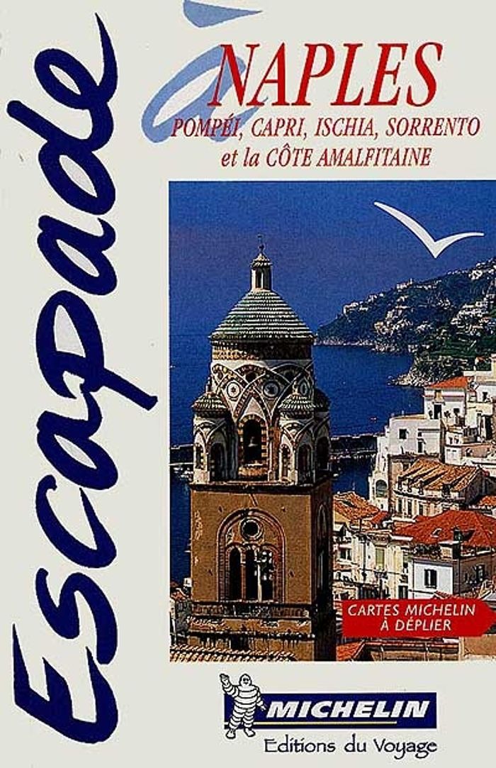 Couverture du livre « 6583: GUIDE ESCAPADE ; NAPLES (ET LA COTE AMALFITAINE) EN FRANCAIS » de Michelin, librairie Les Contes Infusés à Corte
