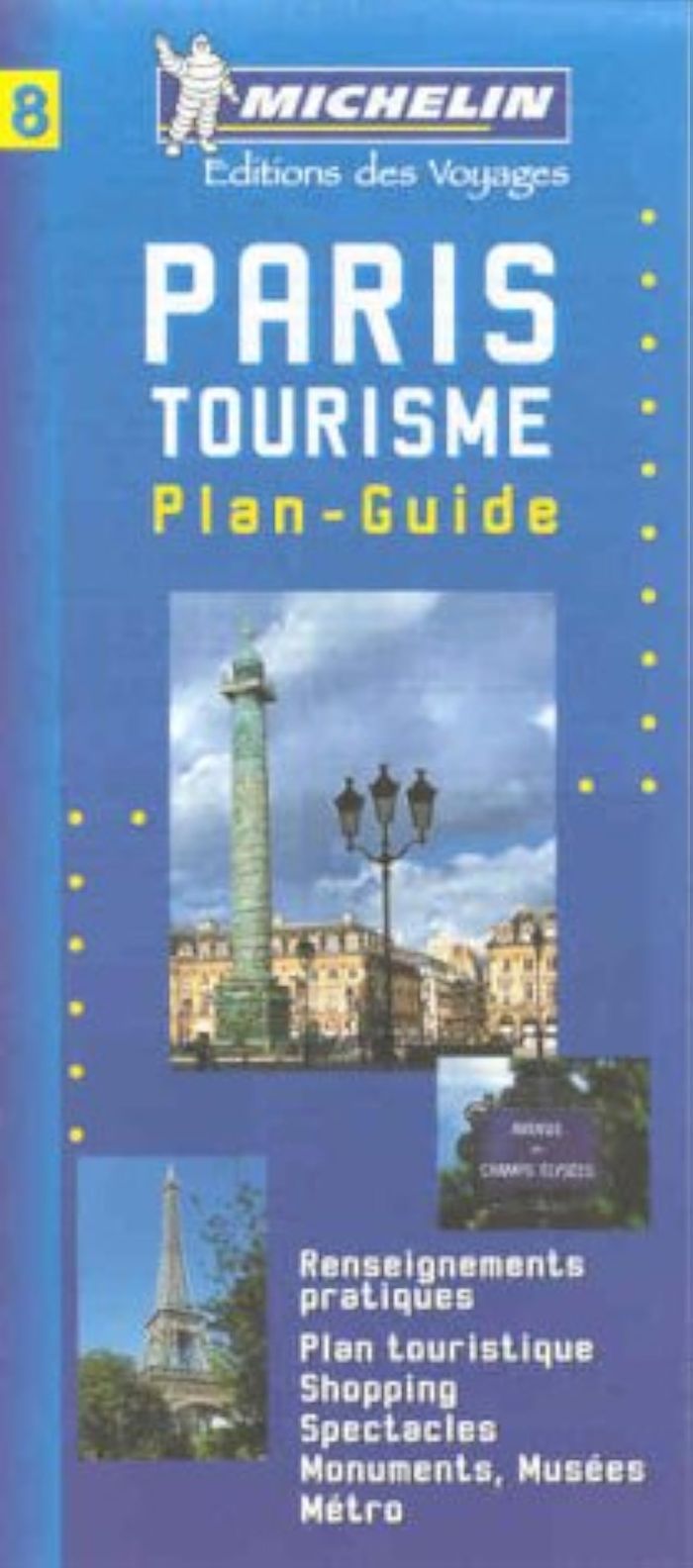 Couverture du livre « PLAN PARIS TOURISME » de Xxx, librairie Les Contes Infusés à Corte