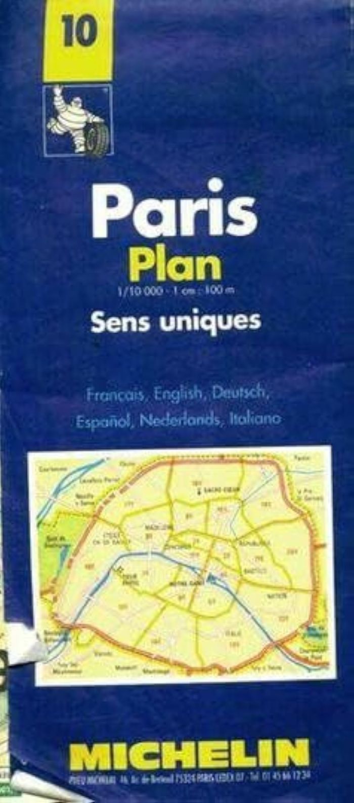 Couverture du livre « PLAN DE PARIS » de Xxx, librairie Les Contes Infusés à Corte