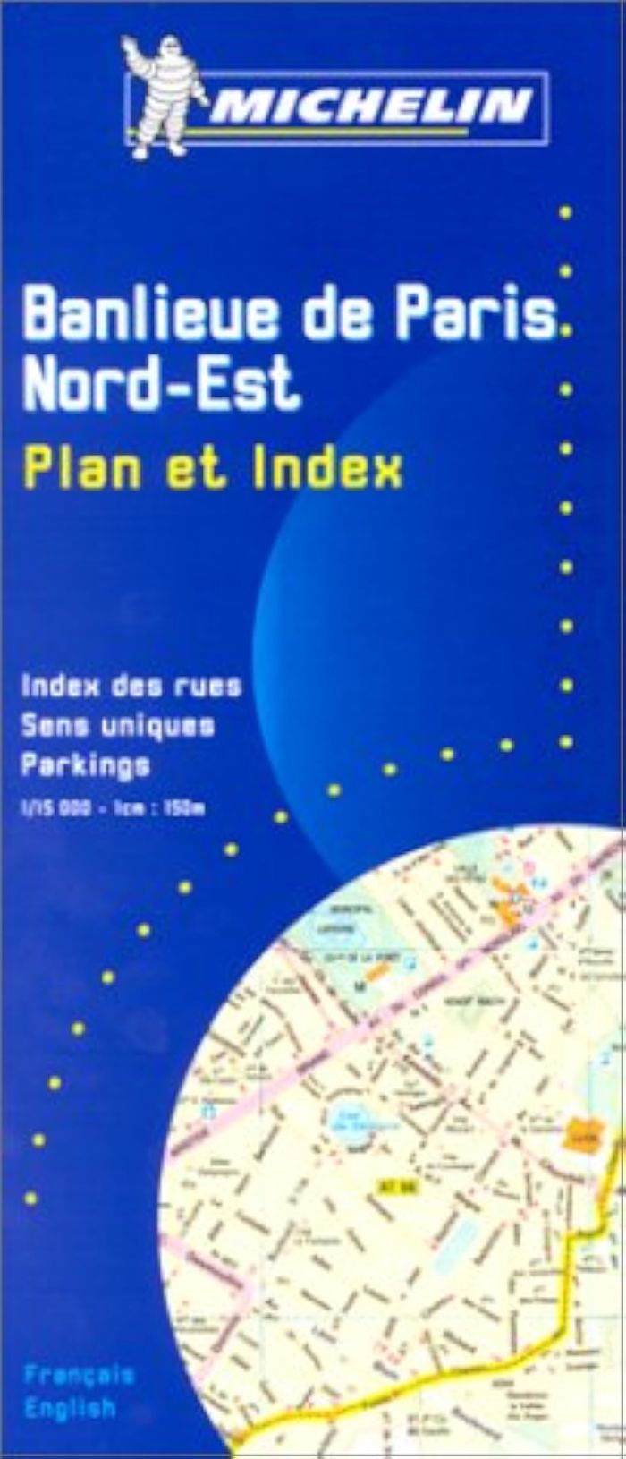 Couverture du livre « PLAN BANLIEUE PARIS N/E + REPERTERTOIRES DES RUES » de Xxx, librairie Les Contes Infusés à Corte