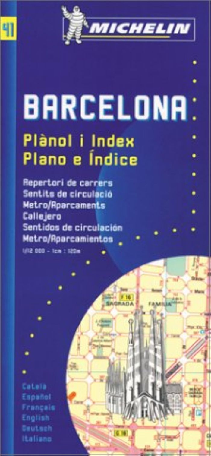 Couverture du livre « PLAN DE BARCELONE + REPERTOIRE » de Xxx, librairie Les Contes Infusés à Corte