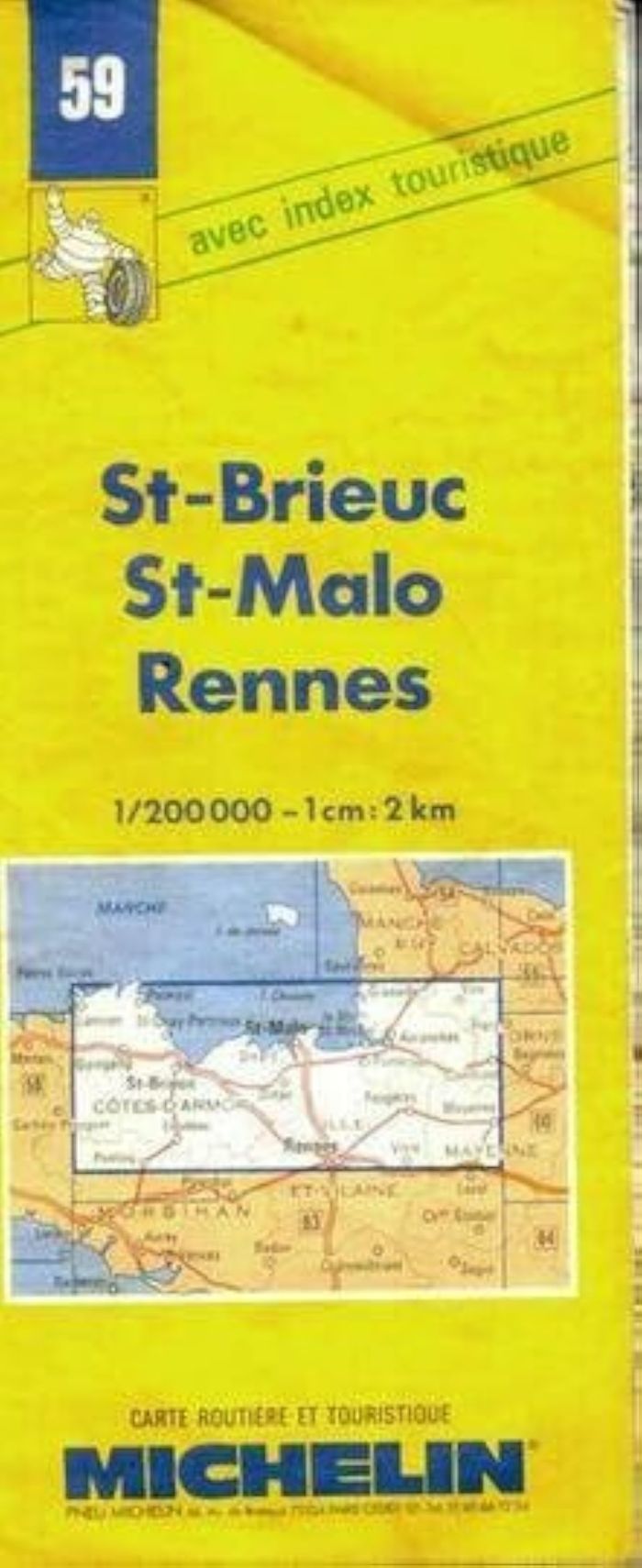 Couverture du livre « ST BRIEUC/ST MALO/RENNES » de Xxx, librairie Les Contes Infusés à Corte