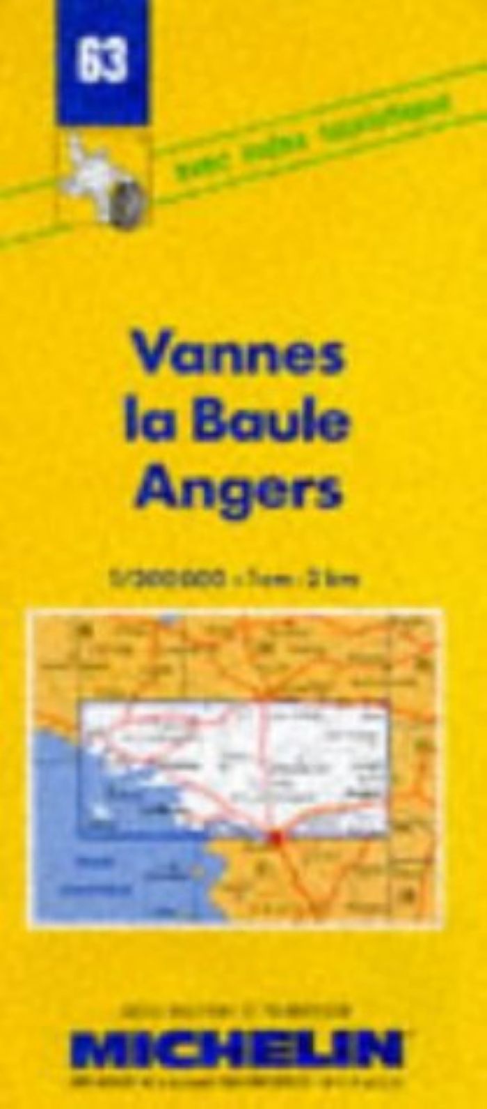 Couverture du livre « VANNES/LA BAULE/ANGERS » de Xxx, librairie Les Contes Infusés à Corte