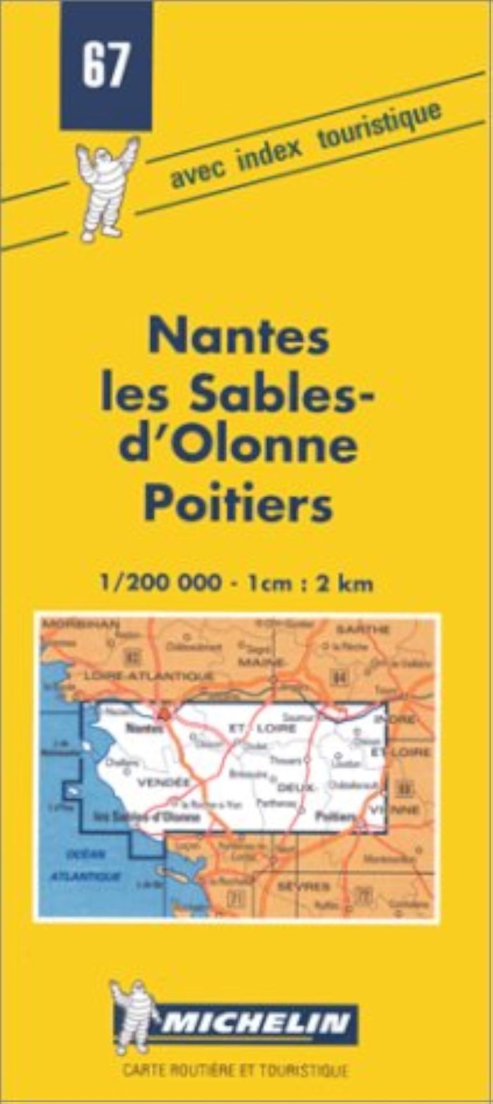 Couverture du livre « NANTES/SABLES OLONNE/POITIERS » de Xxx, librairie Les Contes Infusés à Corte