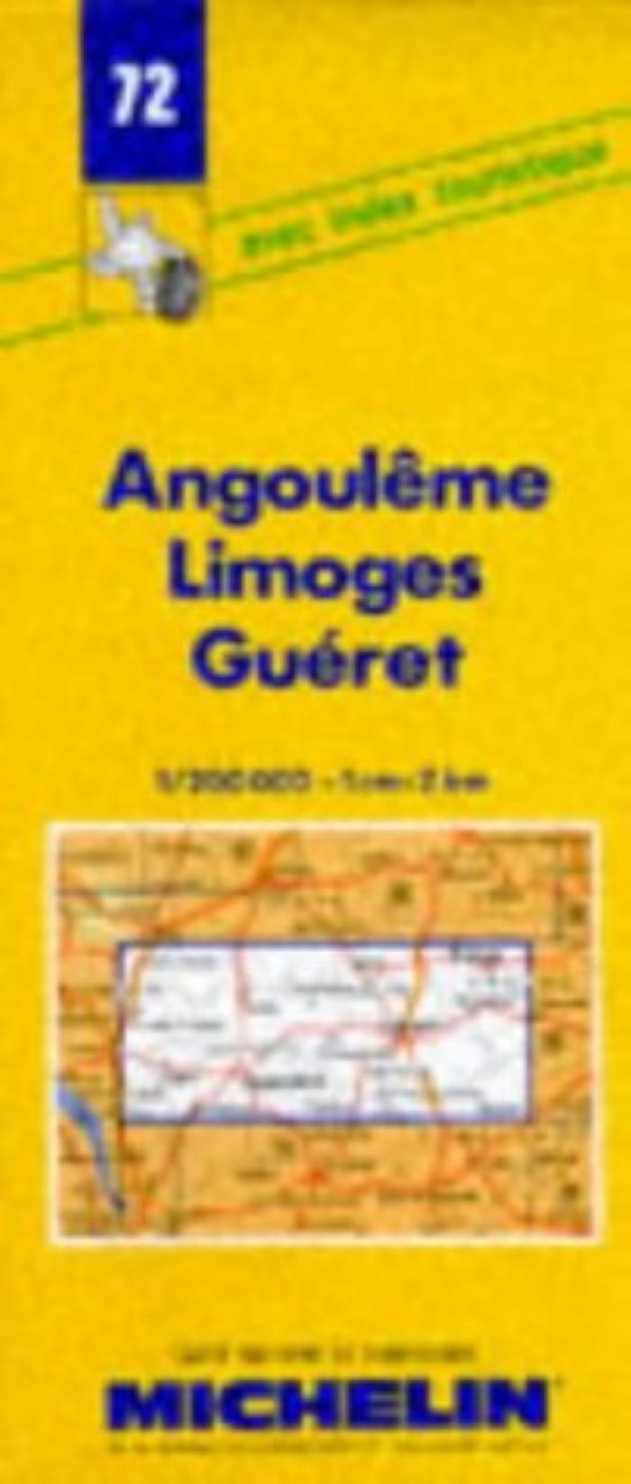 Couverture du livre « ANGOULEME/LIMOGES/GUERET » de Xxx, librairie Les Contes Infusés à Corte