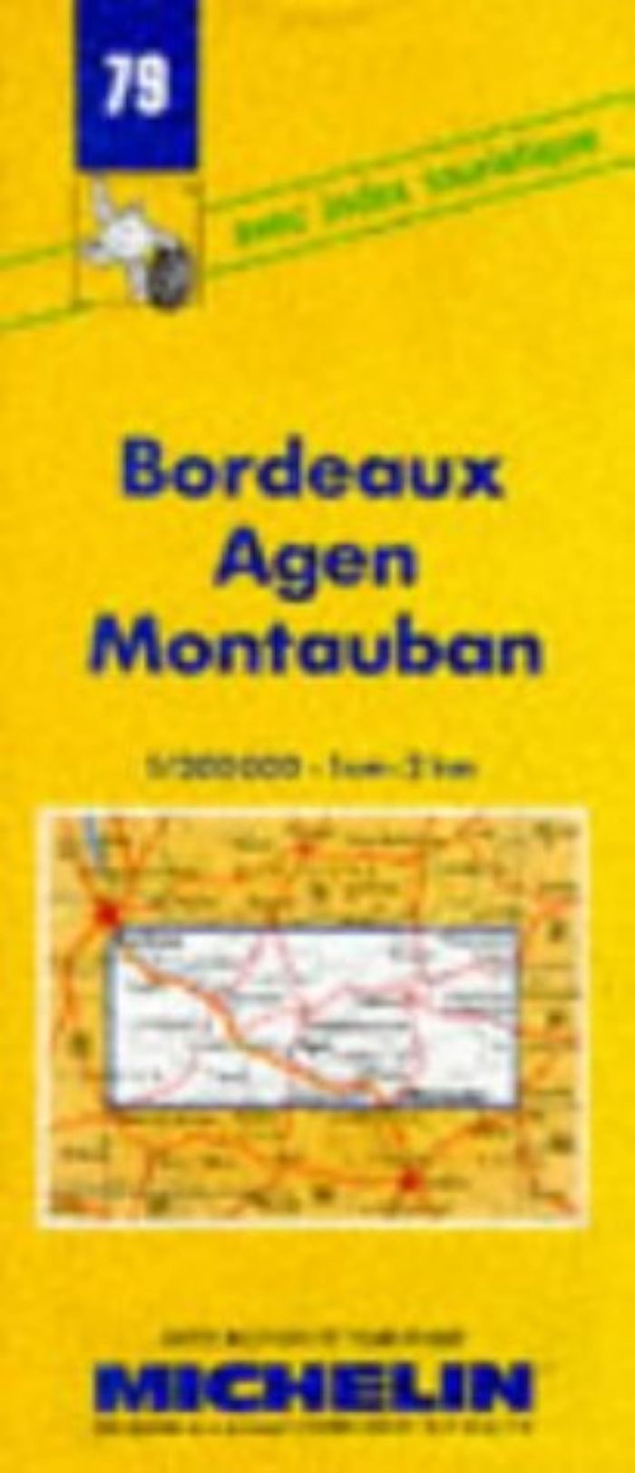 Couverture du livre « BORDEAUX/AGEN/MONTAUBAN » de Xxx, librairie Les Contes Infusés à Corte