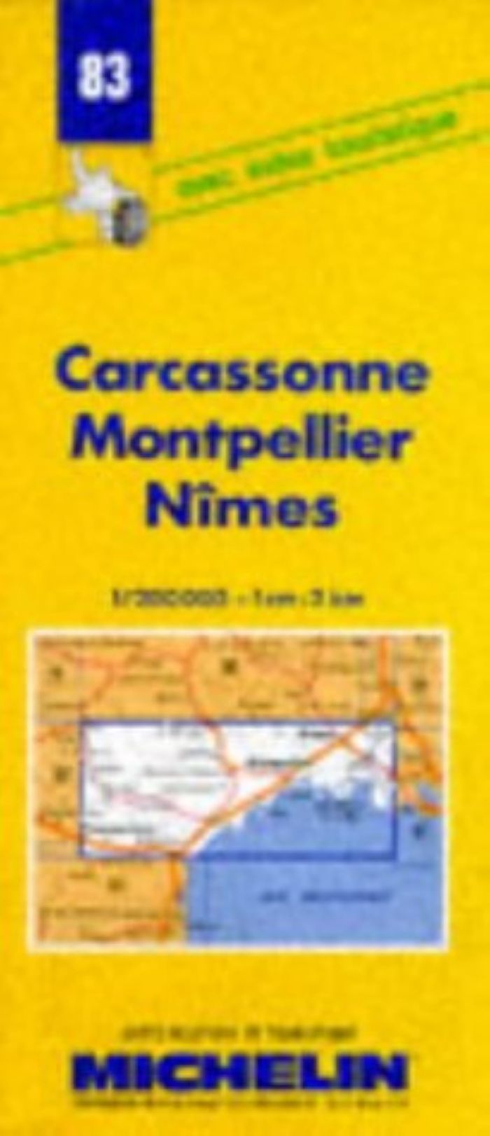 Couverture du livre « CARCASSONNE/MONTPELLIER/NIMES » de Xxx, librairie Les Contes Infusés à Corte