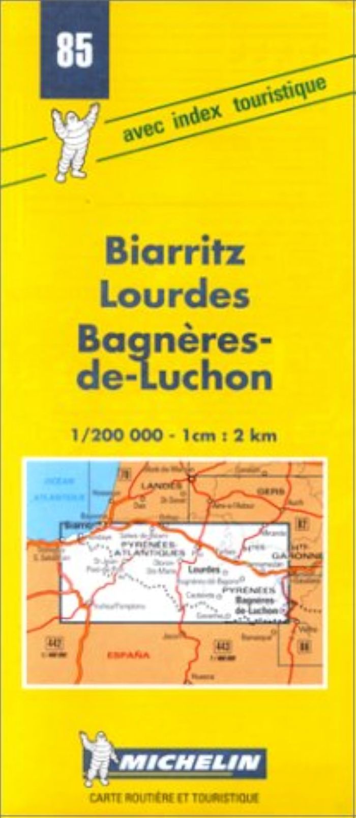 Couverture du livre « BIARRITZ/LOURDES/LUCHON » de Xxx, librairie Les Contes Infusés à Corte